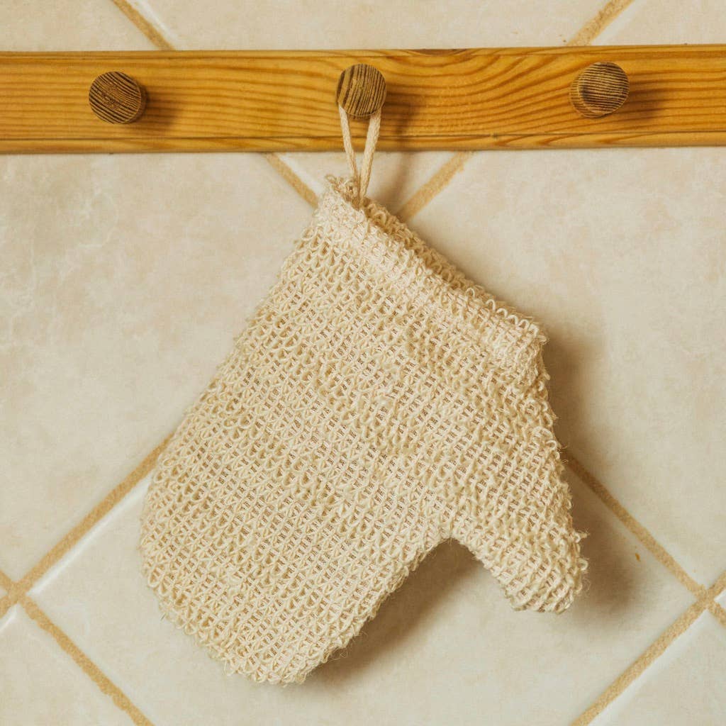 Sisal Exfoliating Shower Glove  | Holiday Bestseller  Bamboo Switch   