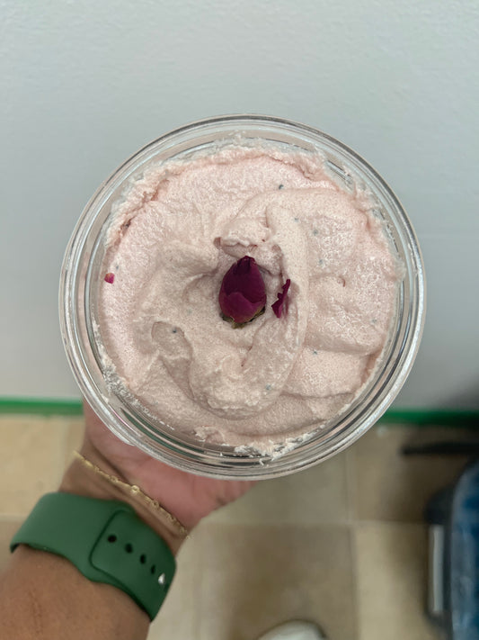 Whipped Body SCRUB |🌹Rose Clay Health & Beauty AHerbalist space   
